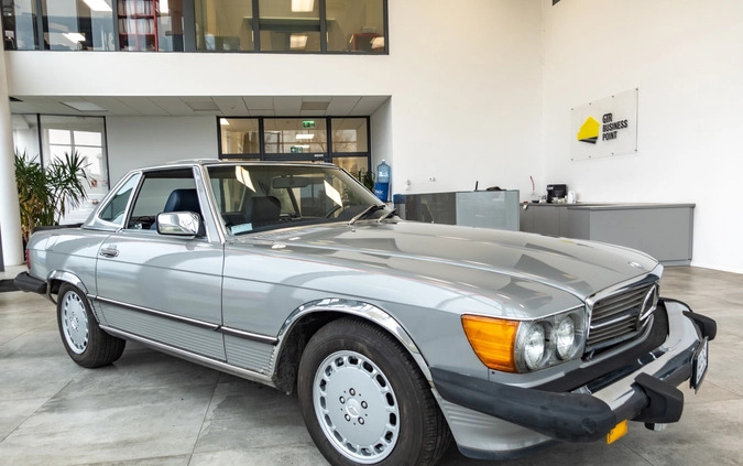 Mercedes-Benz SL cena 79900 przebieg: 148345, rok produkcji 1987 z Stryków małe 631